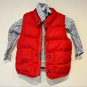 Marty McFly Boys Childrens Halloween Costume Set Button Up + Vest Set 5 Years